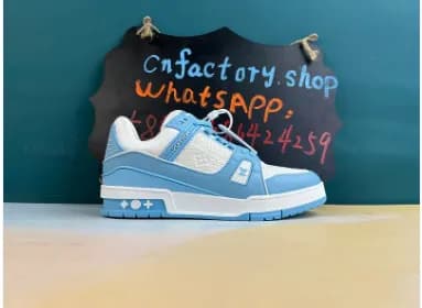 Lv Trainer Low White Sky Blue - KakoBuy Spreadsheet