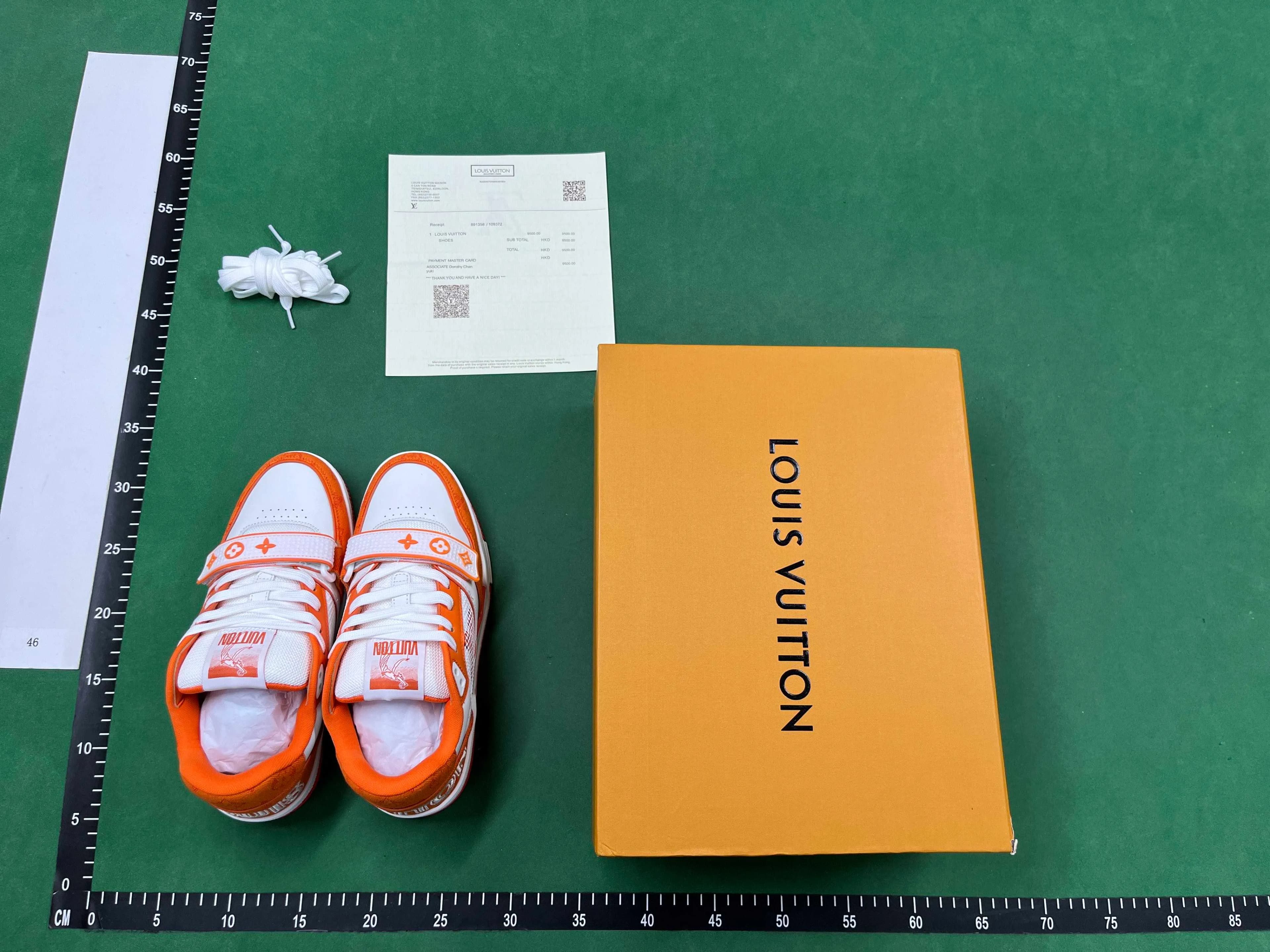 Orange LV Sneakers - KakoBuy Spreadsheet
