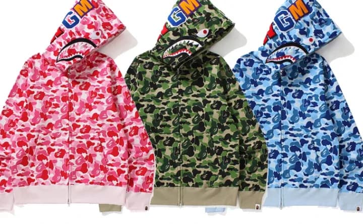 Bape Camo Zip Ups - KakoBuy Spreadsheet