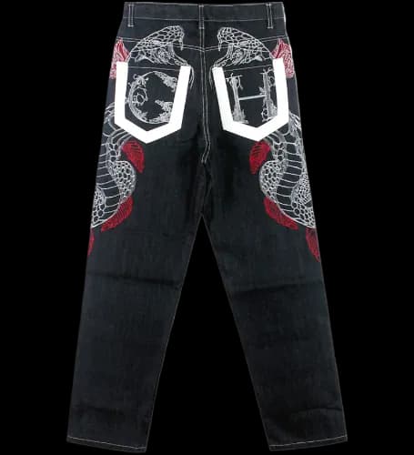 JNCO EMBROIDERED JEANS - KakoBuy Spreadsheet