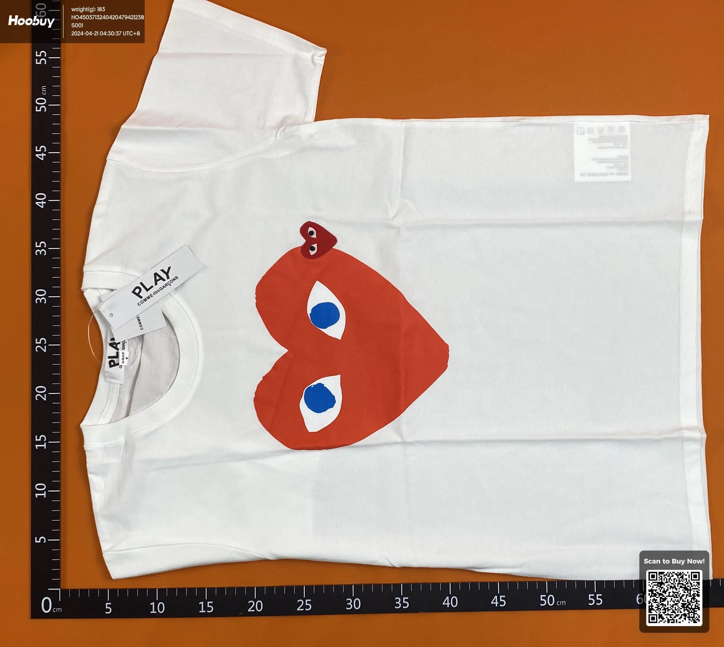 Commes de garcons shirt - KakoBuy Spreadsheet