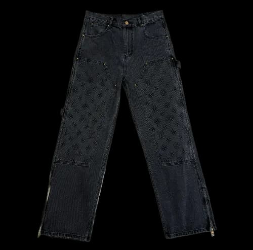 LOUIS VUITTON BLACK DENIM - KakoBuy Spreadsheet