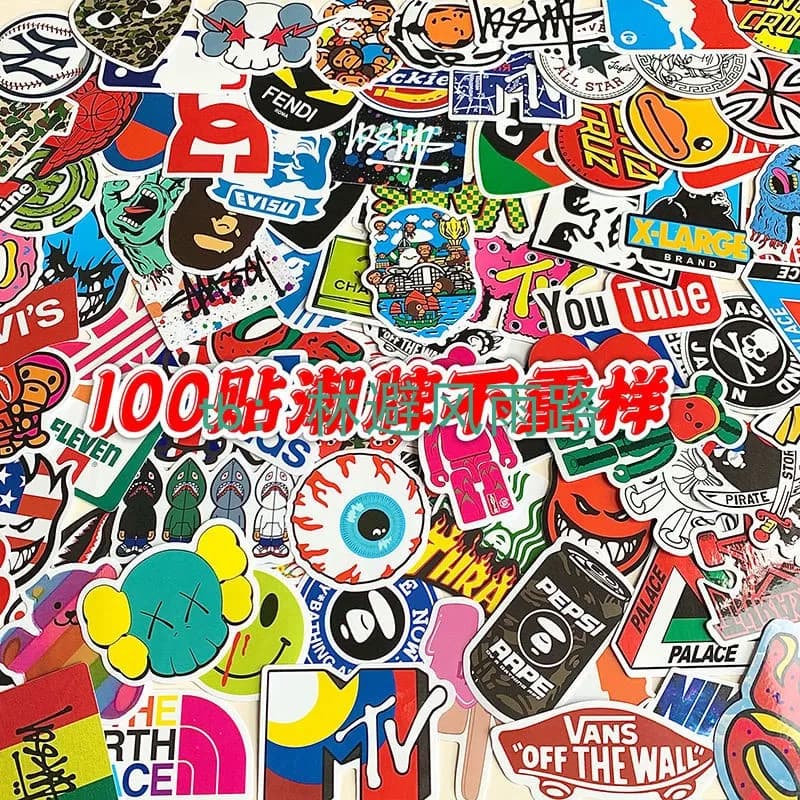 100pcs sticker - KakoBuy Spreadsheet