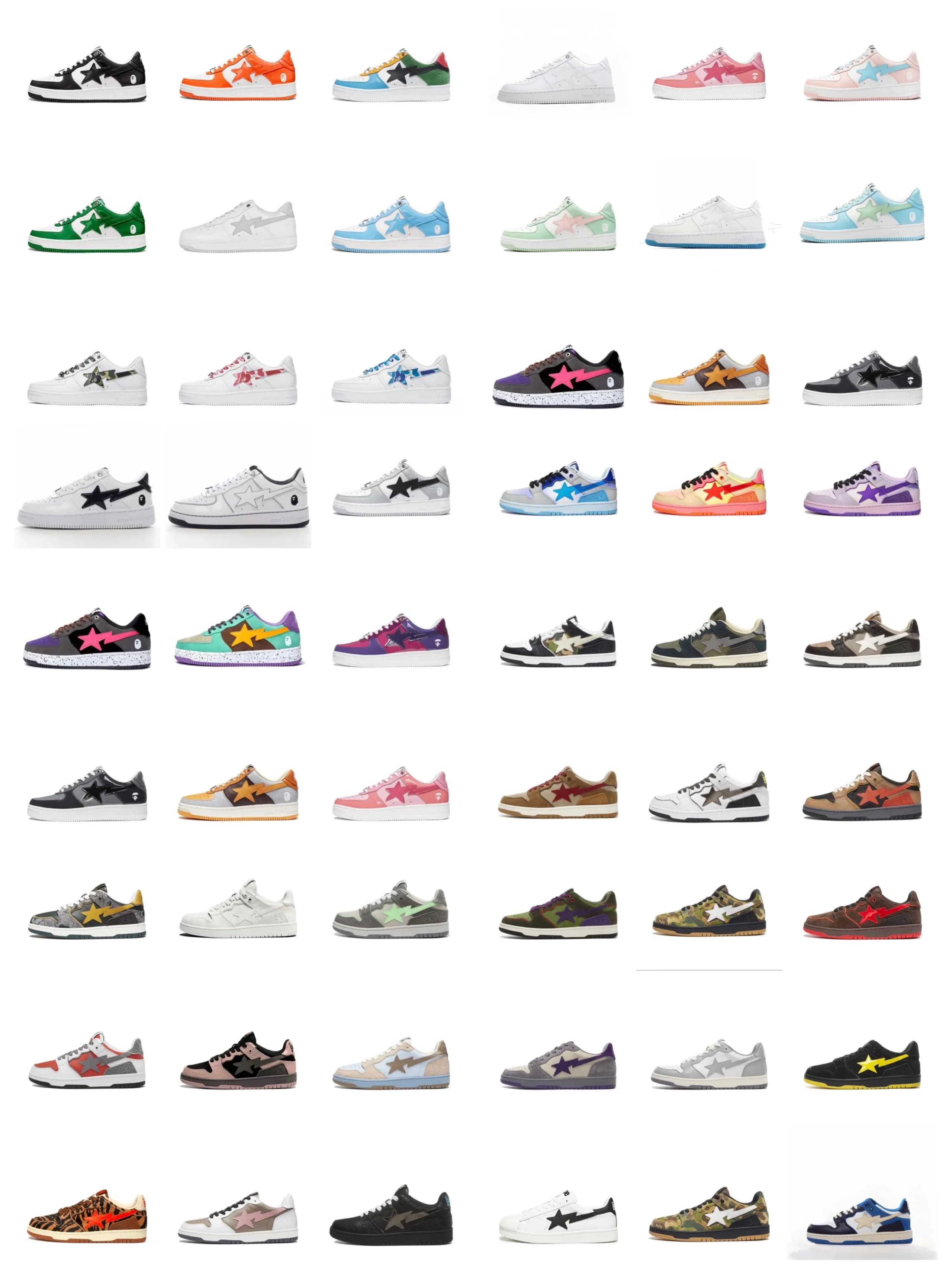 Bapesta *BEST BATCH* - KakoBuy Spreadsheet