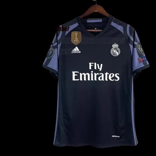 16-17 Real Madrid's second away football jersey, Champions League version - KakoBuy Spreadsheet