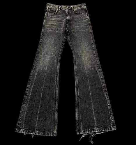BALENCIAGA LOST TAPE FLARED JEANS - KakoBuy Spreadsheet