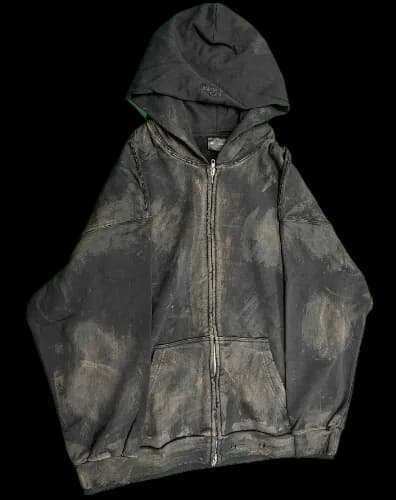 BALENCIAGA MUD ZIP UP