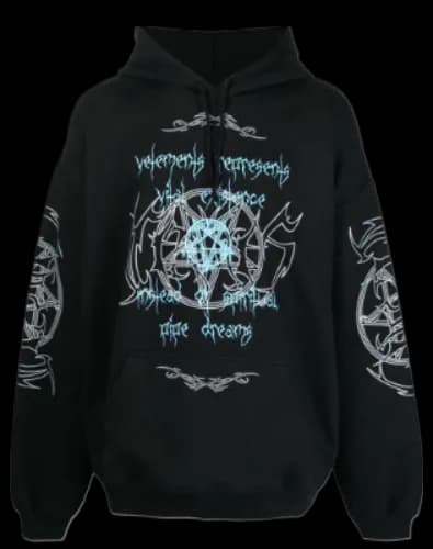 VETEMENTS VITAL EXISTANCE HOODIE - KakoBuy Spreadsheet