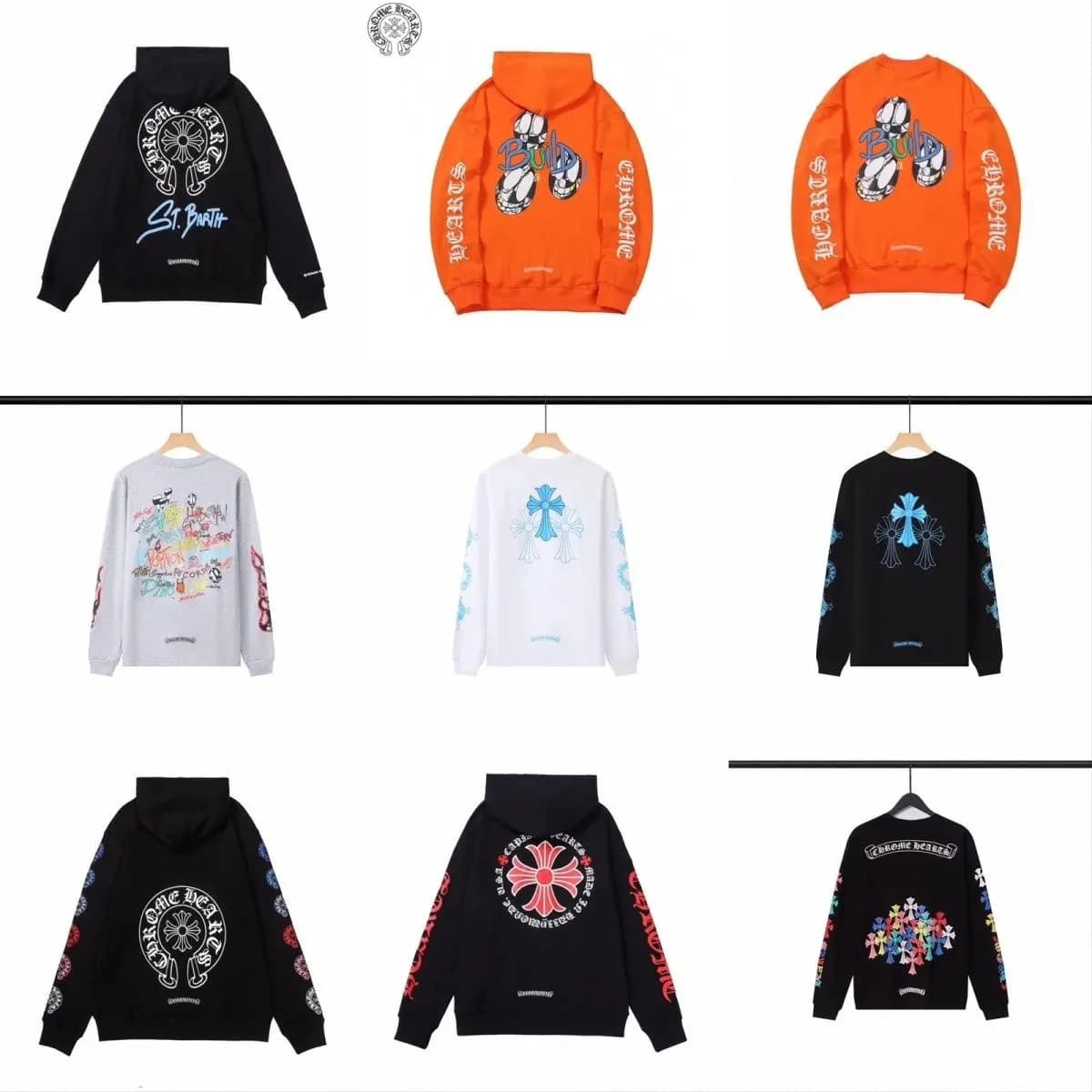 CHROME HARTS HOODIES - KakoBuy Spreadsheet