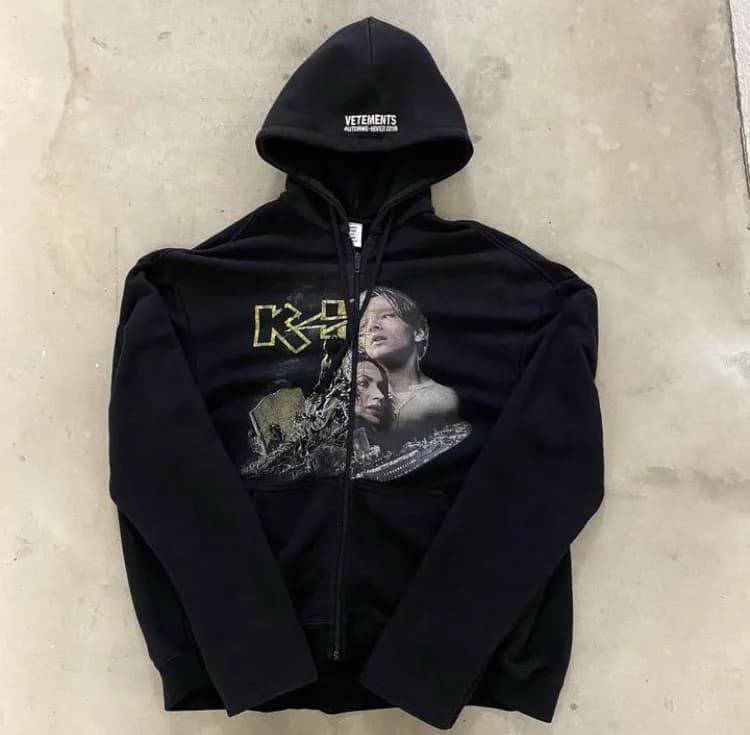 Vetements Titanic Zip Up Hoodie - KakoBuy Spreadsheet