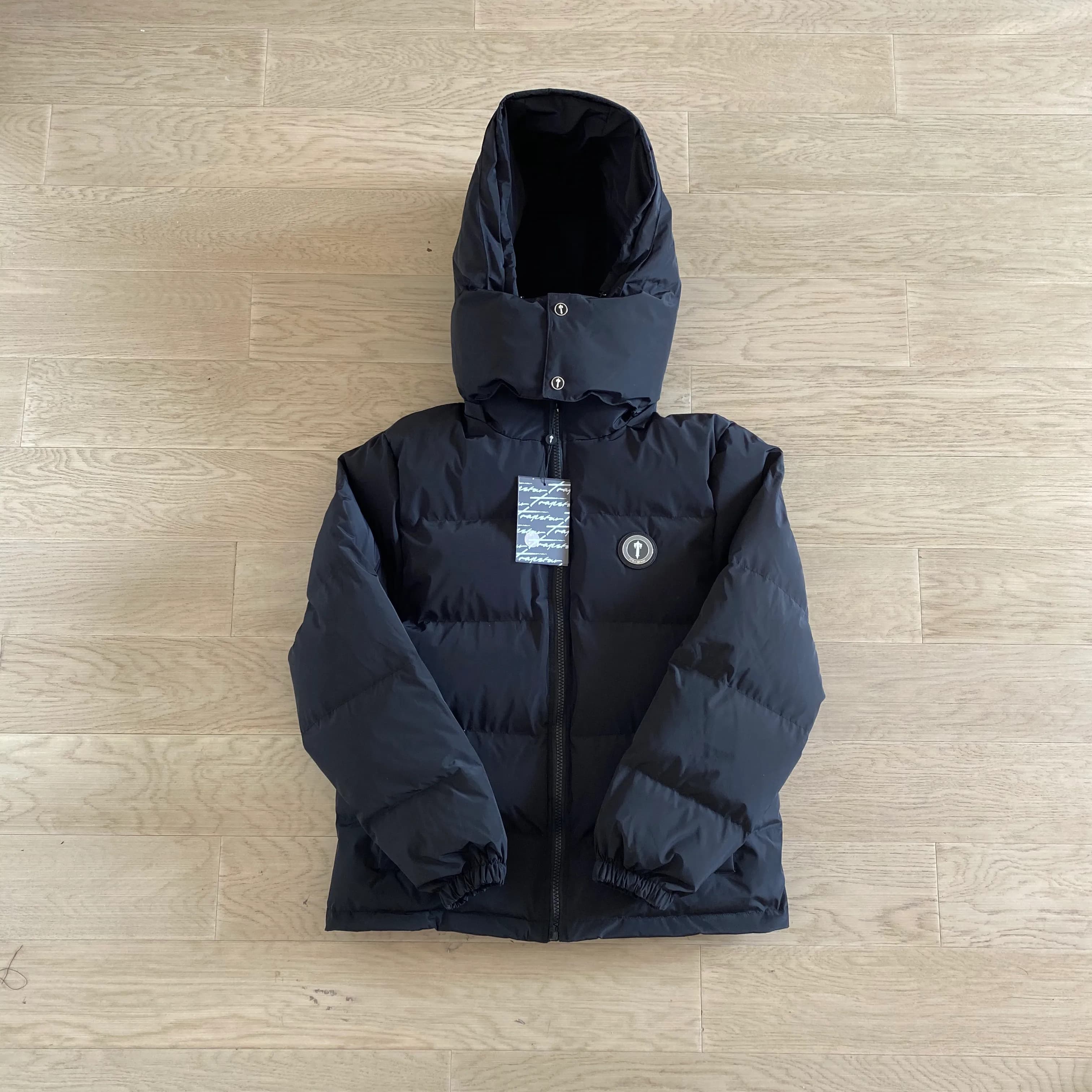 Trapstar Irongate pufferjacket with Detachable Hood (Black) - KakoBuy Spreadsheet