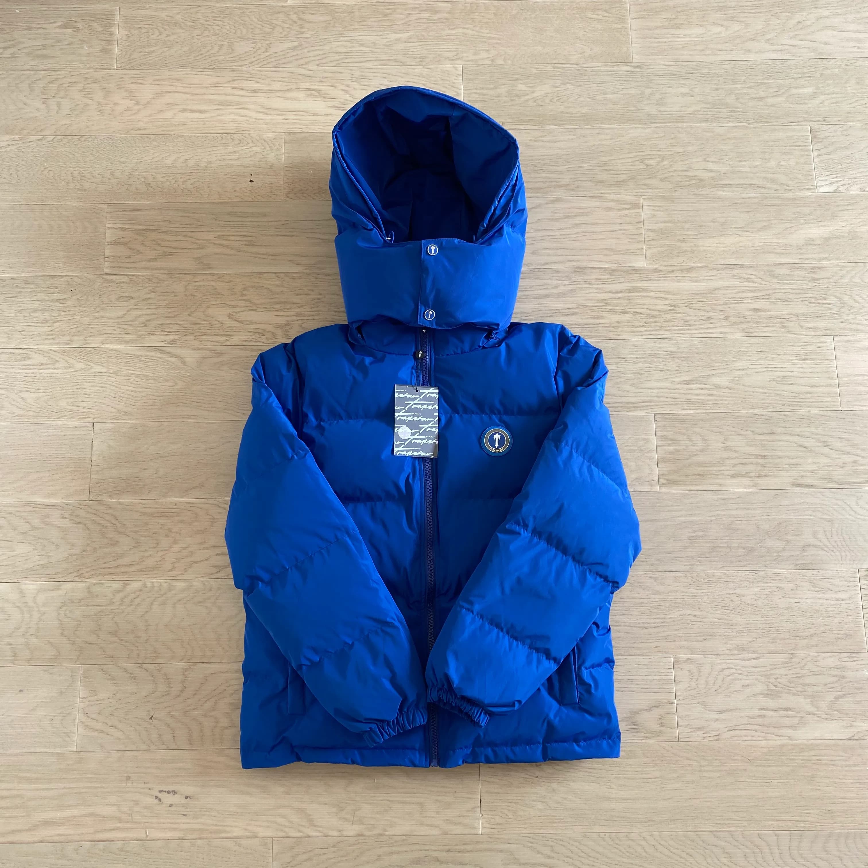 Trapstar Irongate pufferjacket with Detachable Hood (Blue) - KakoBuy Spreadsheet