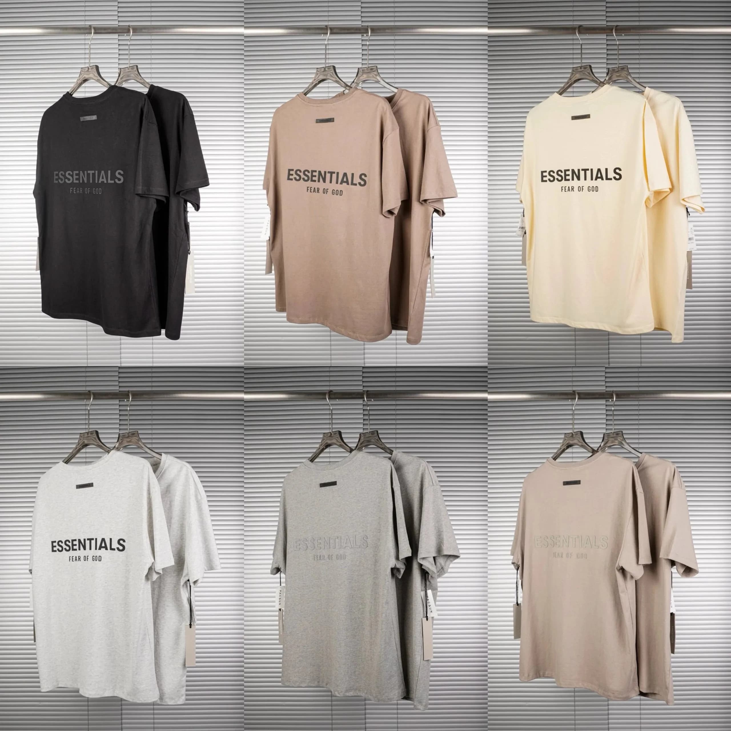 ESSENTIALS BASIC TEE - KakoBuy Spreadsheet