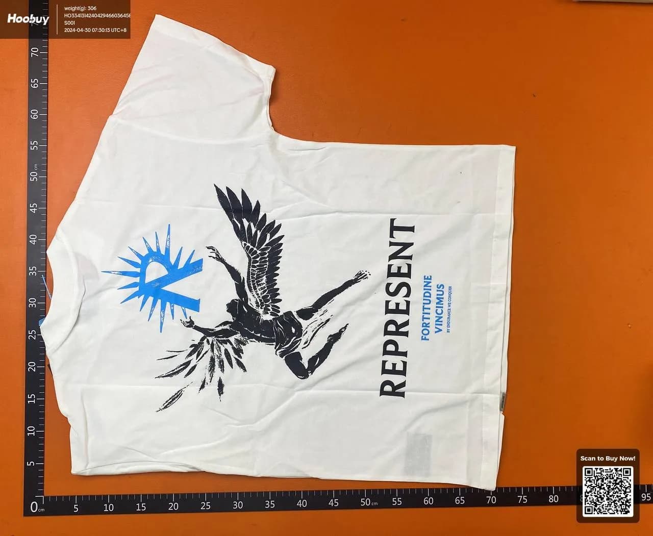 Represent t-shirt - KakoBuy Spreadsheet