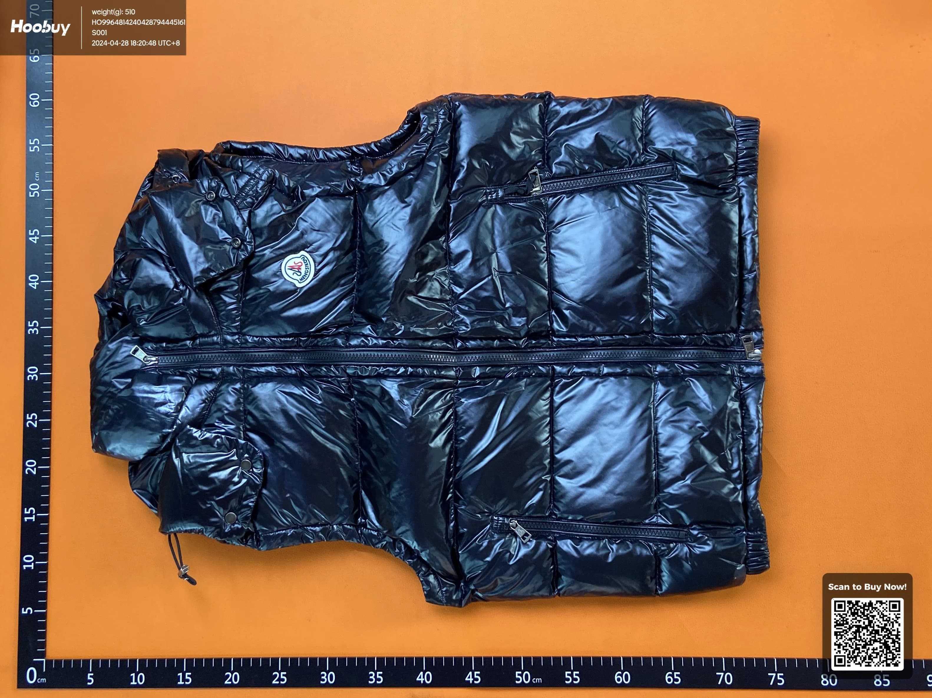 Moncler puffer - KakoBuy Spreadsheet