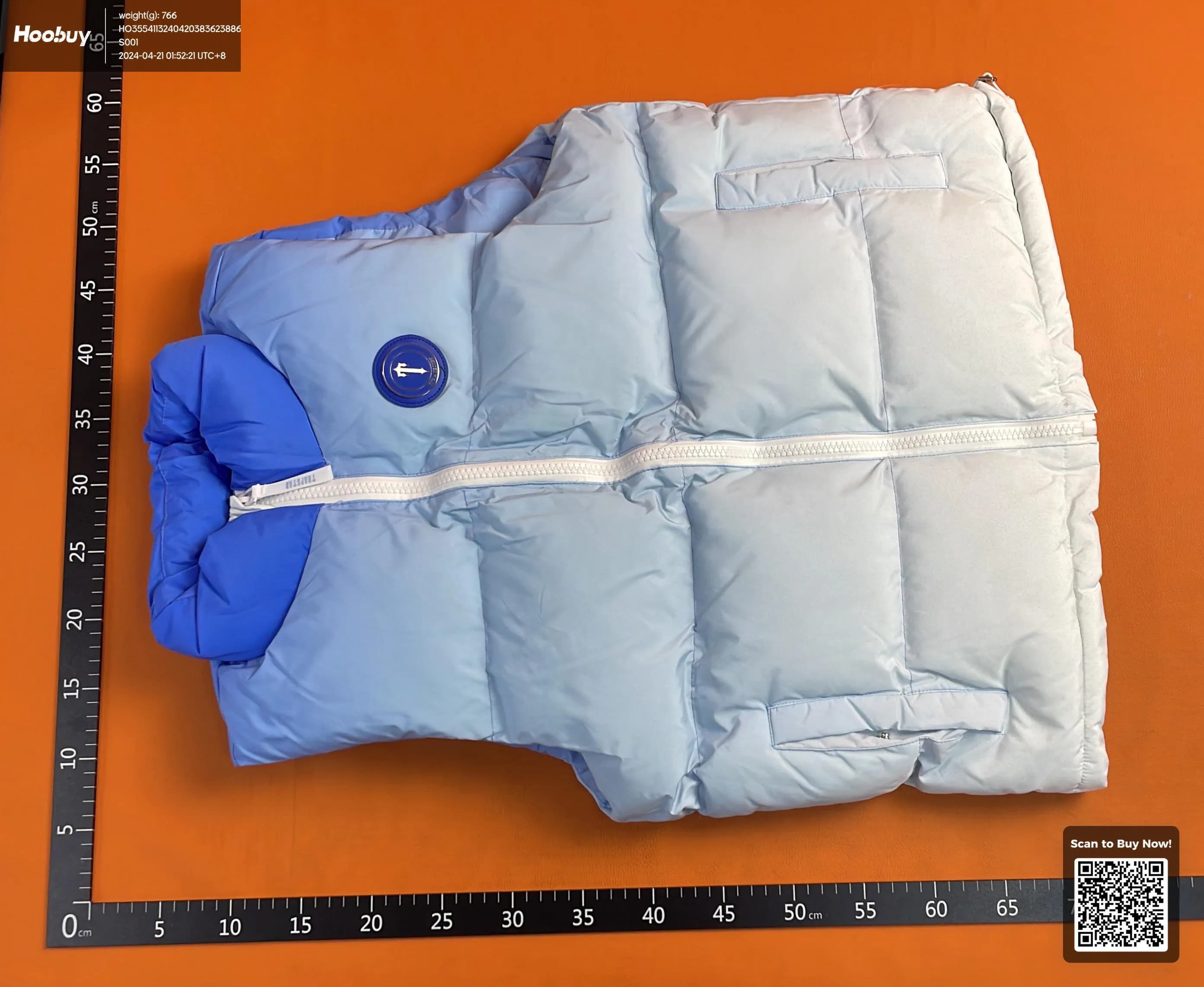 Trapstar puffer - KakoBuy Spreadsheet