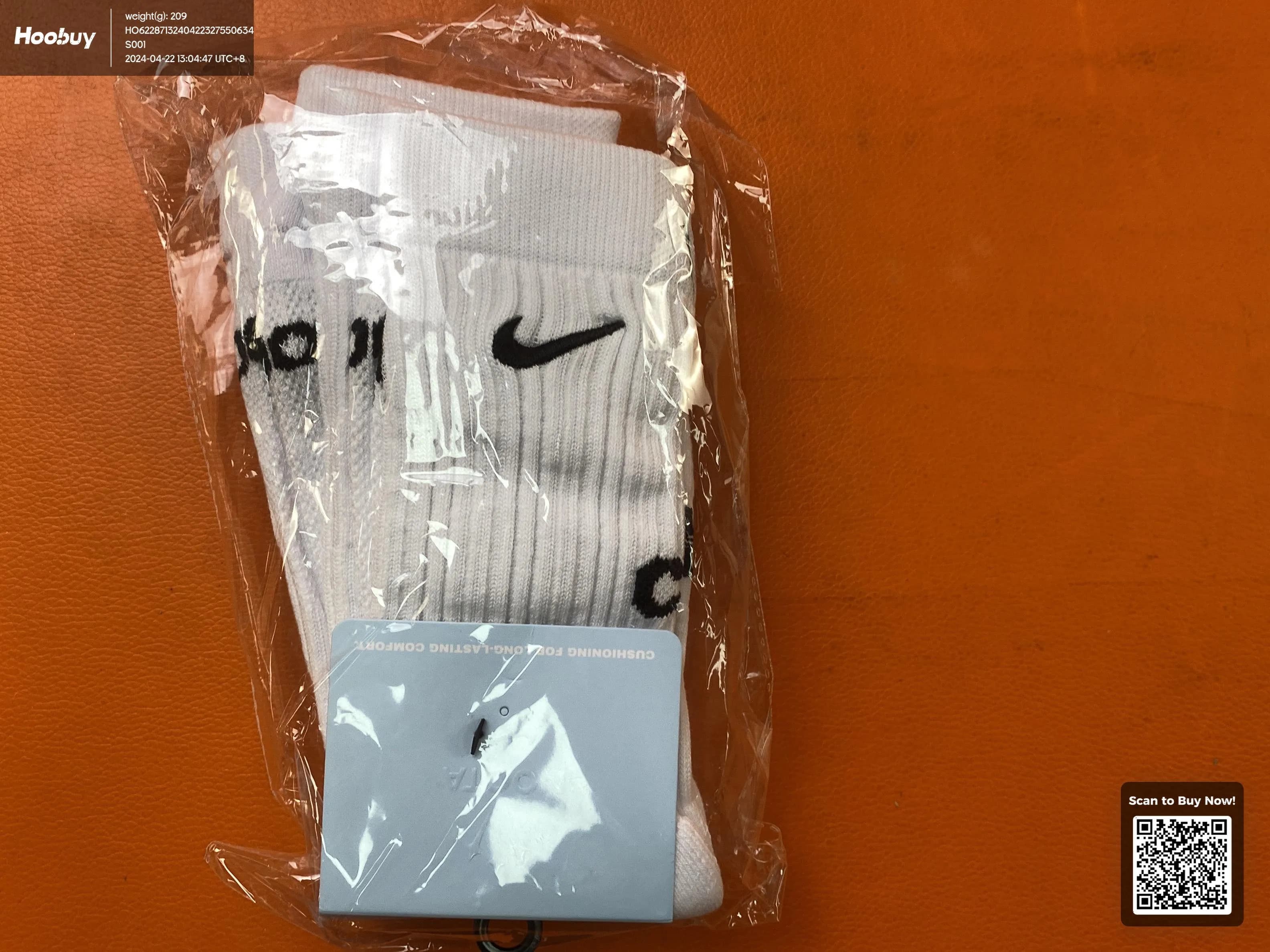 Nike nocta socks - KakoBuy Spreadsheet