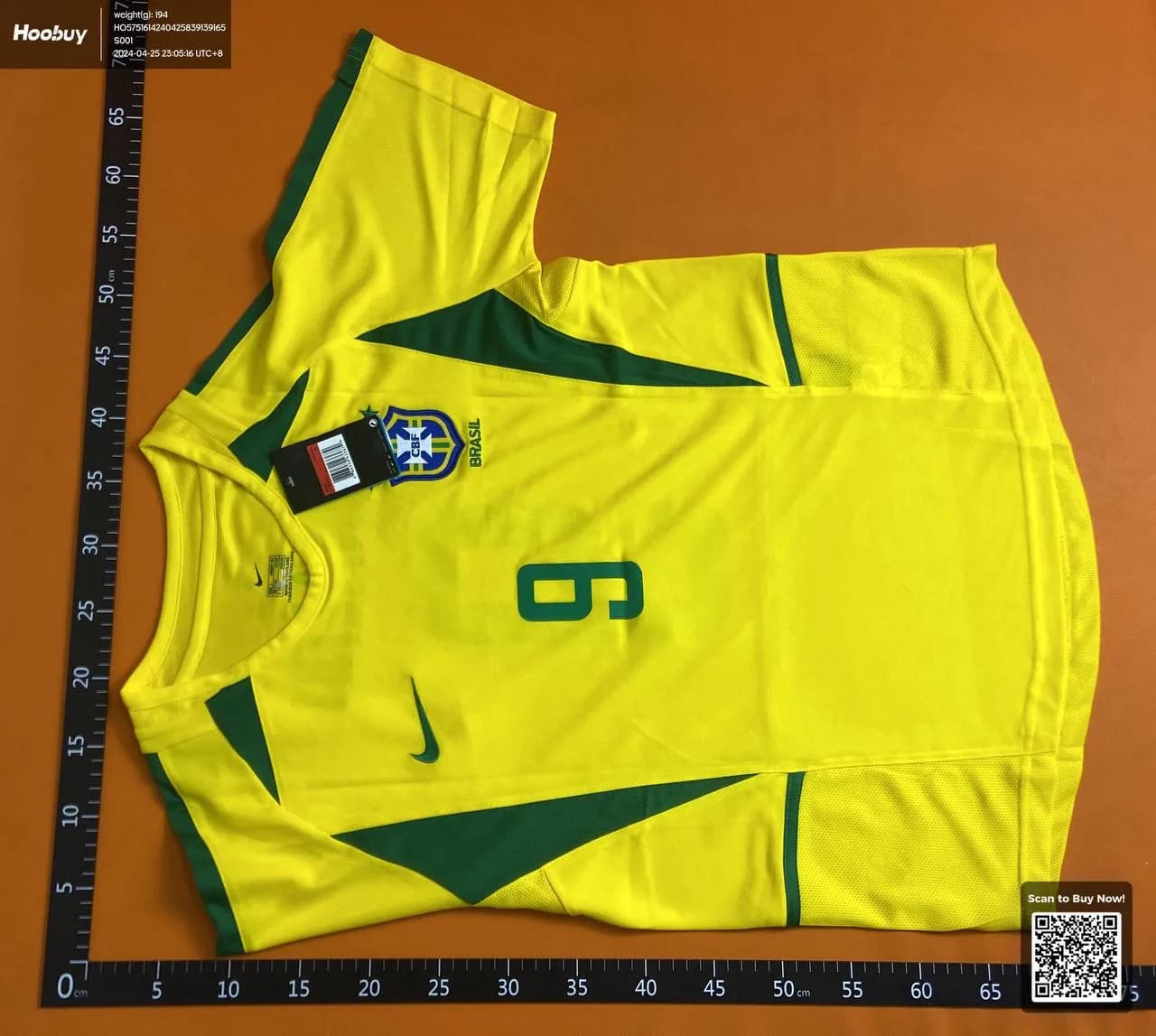 Retro Brazil jersey - KakoBuy Spreadsheet