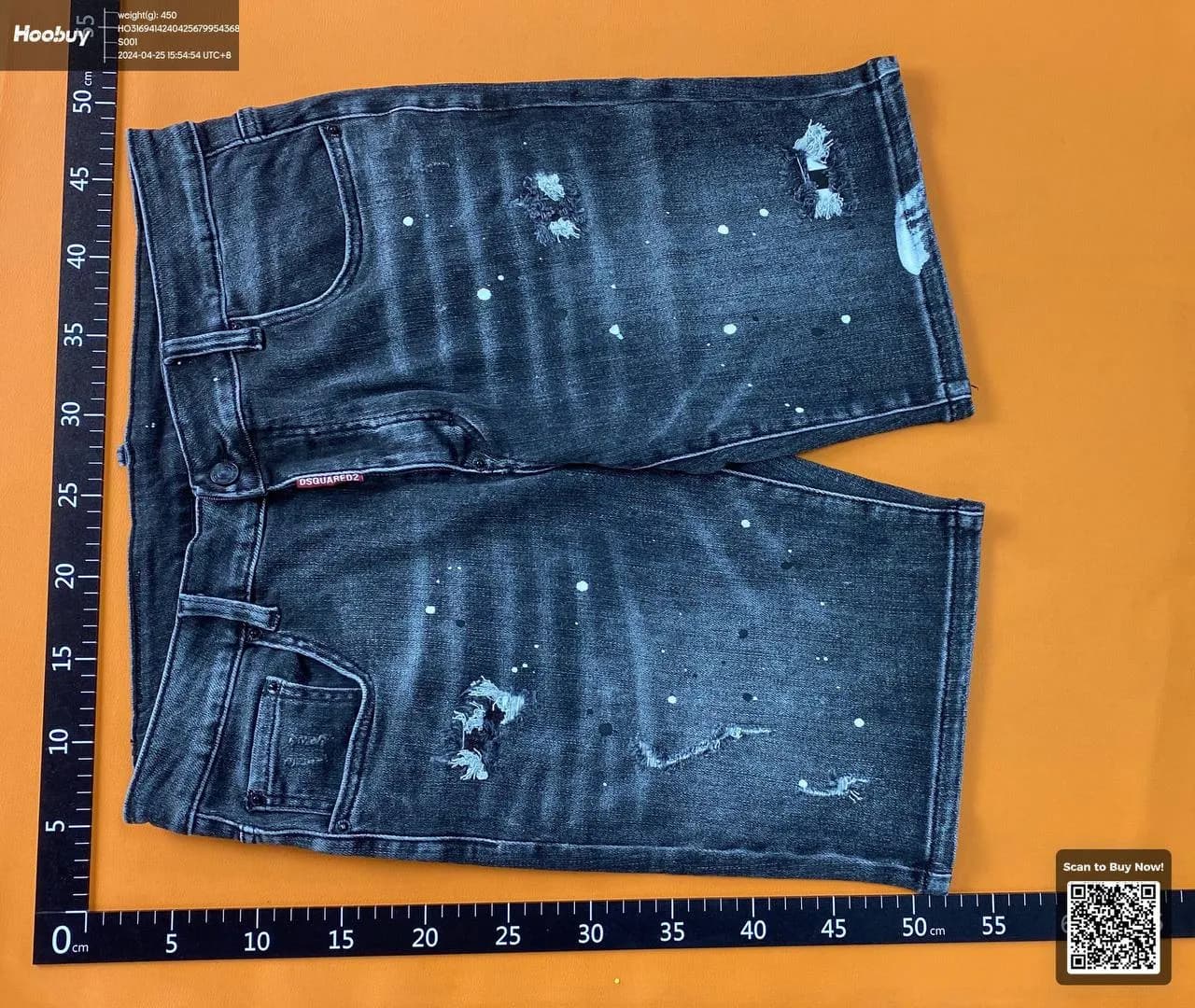 Dsquared2 short jeans - KakoBuy Spreadsheet
