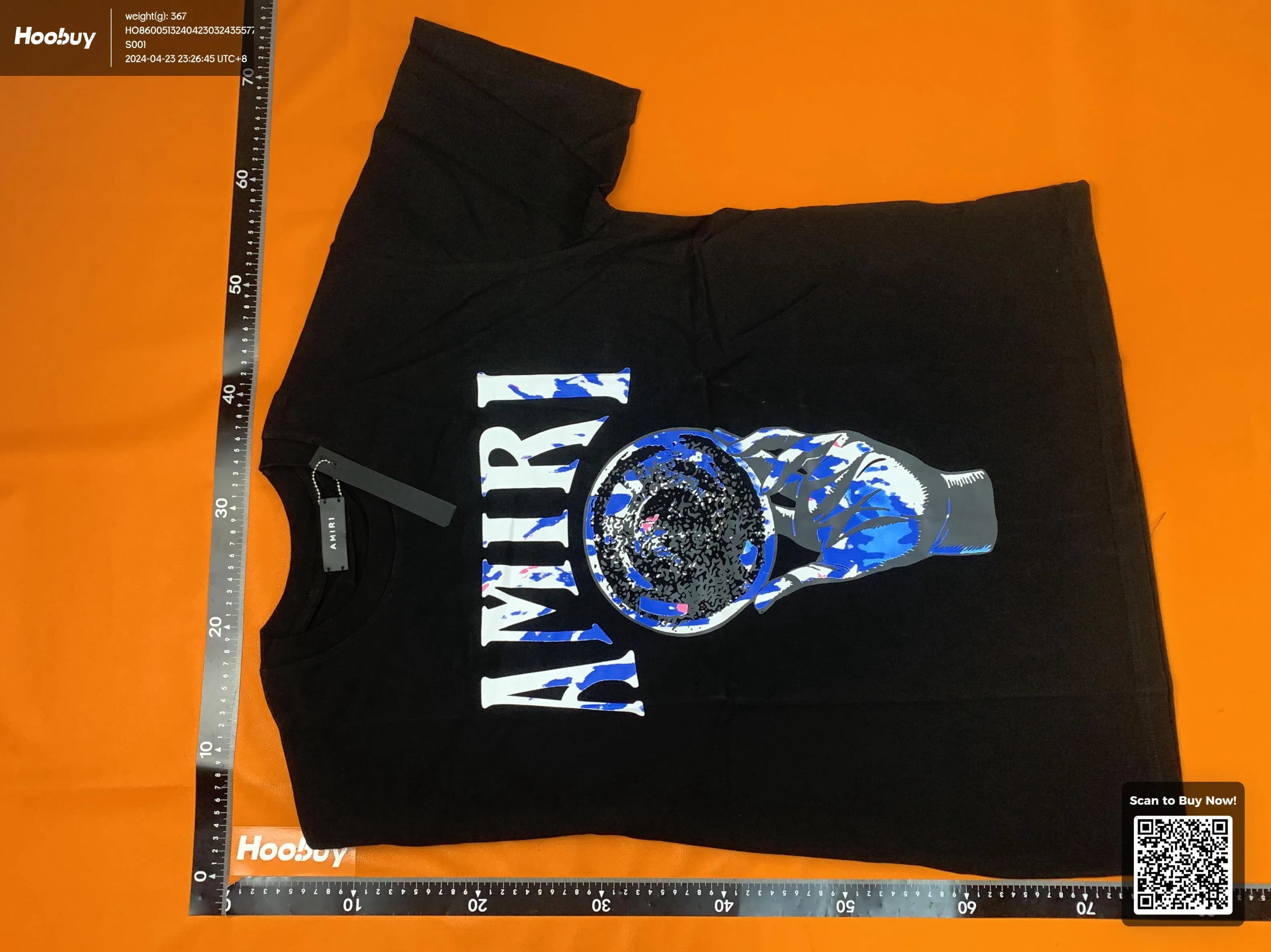 Amiri Tees (lots of styles) - KakoBuy Spreadsheet