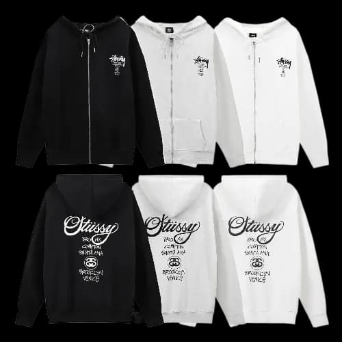 Stussy zipper hoodies - KakoBuy Spreadsheet