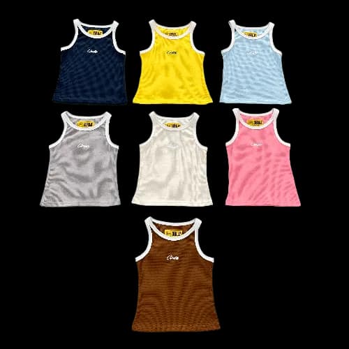 corteiz tanktop Women's Chest Embroidered - KakoBuy Spreadsheet