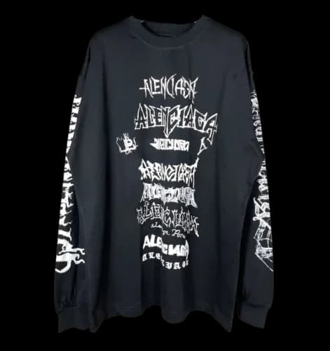 BALENCIAGA RAVER LONG SLEEVE - KakoBuy Spreadsheet
