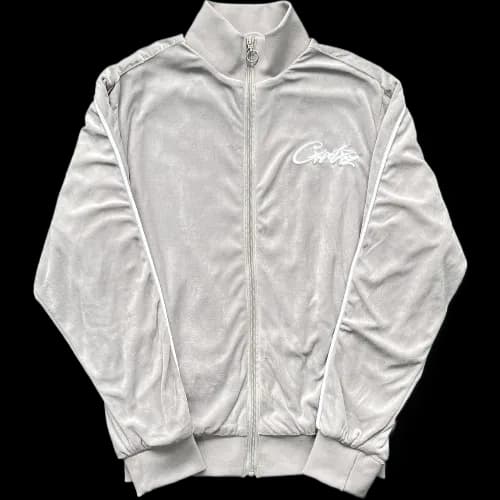 corteiz Tracksuit Velvet - Gray - KakoBuy Spreadsheet