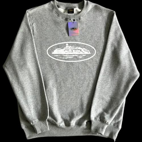 corteiz Alcatraz Crewneck grey - KakoBuy Spreadsheet