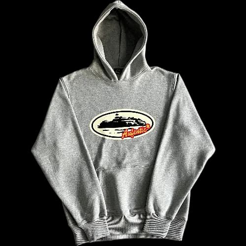 corteiz hoodie 'Aufentic' grey