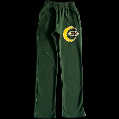 corteiz pants Alcatraz Moon - Green - KakoBuy Spreadsheet