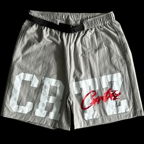 corteiz shorts CRTz Sun & Rain -Gray