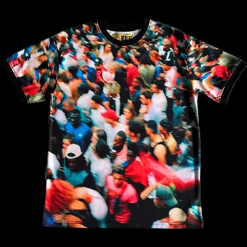 corteiz tee Crowd printed - KakoBuy Spreadsheet
