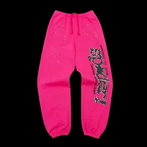 Sp5der Pink Sweatpants - KakoBuy Spreadsheet