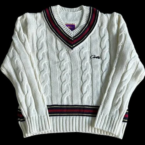 corteiz v-neck sweater