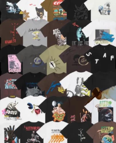Travis Scott  Tees - KakoBuy Spreadsheet