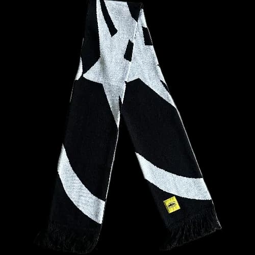 corteiz Scarf - wraps Black and White - KakoBuy Spreadsheet