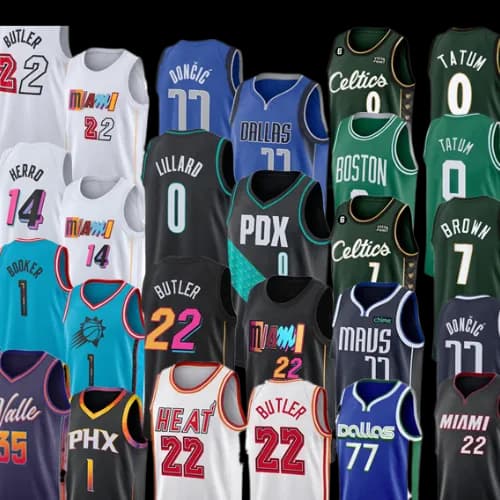 NBA Jersey Tanktop Heat - Lone Ranger - Mavericks - Suns -  (80 Colorways) - KakoBuy Spreadsheet