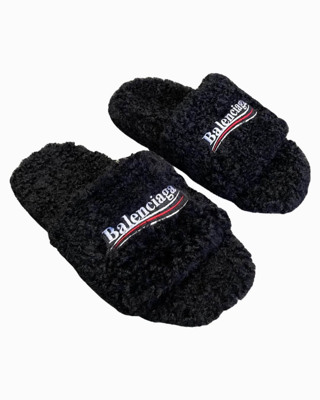 Balenciaga Faux Fur Slides (3 Styles) - KakoBuy Spreadsheet
