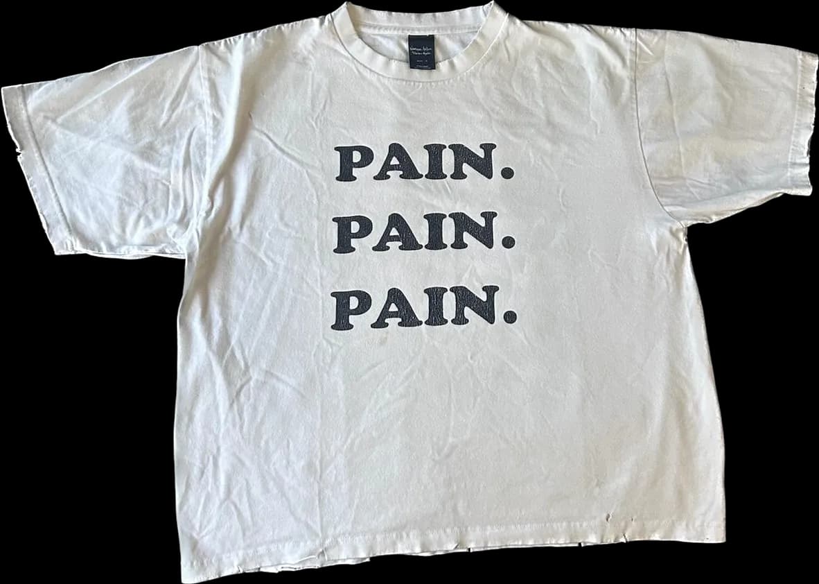 Number Nine Pain Tee (2 Styles) - KakoBuy Spreadsheet