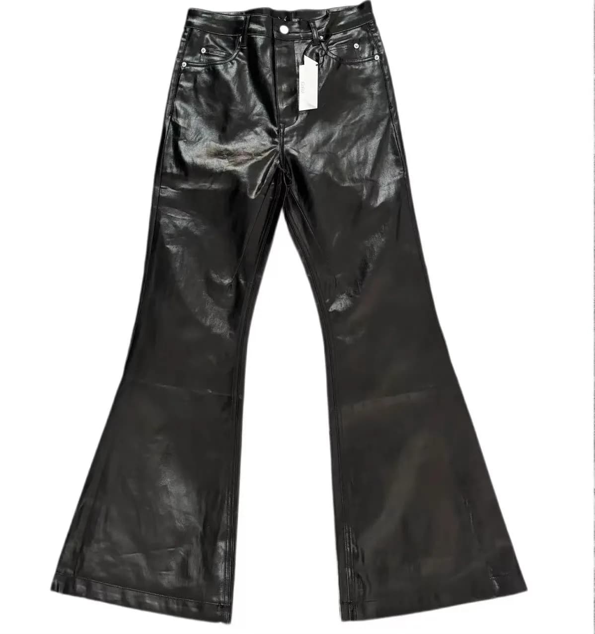 Rick Owens Leather Bolan Pants - KakoBuy Spreadsheet
