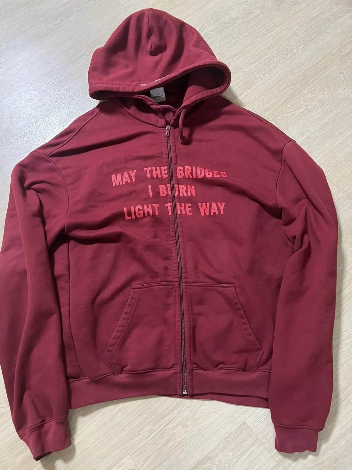 Vetements Bridges Zip Up Hoodie - KakoBuy Spreadsheet