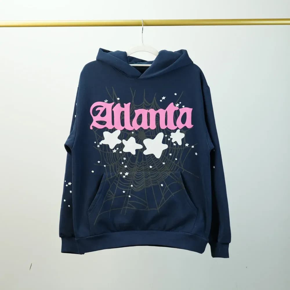 SP5DER ATLANTA HOODIE NAVY - KakoBuy Spreadsheet