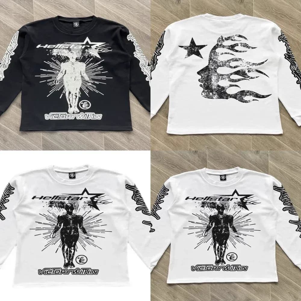 Hellstar Longsleeve (2+ Colorways) - KakoBuy Spreadsheet