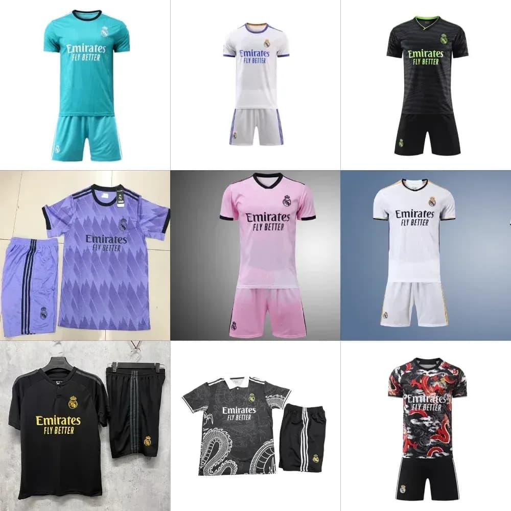 Real Madrid Jerseys (38+ Colorways) - KakoBuy Spreadsheet