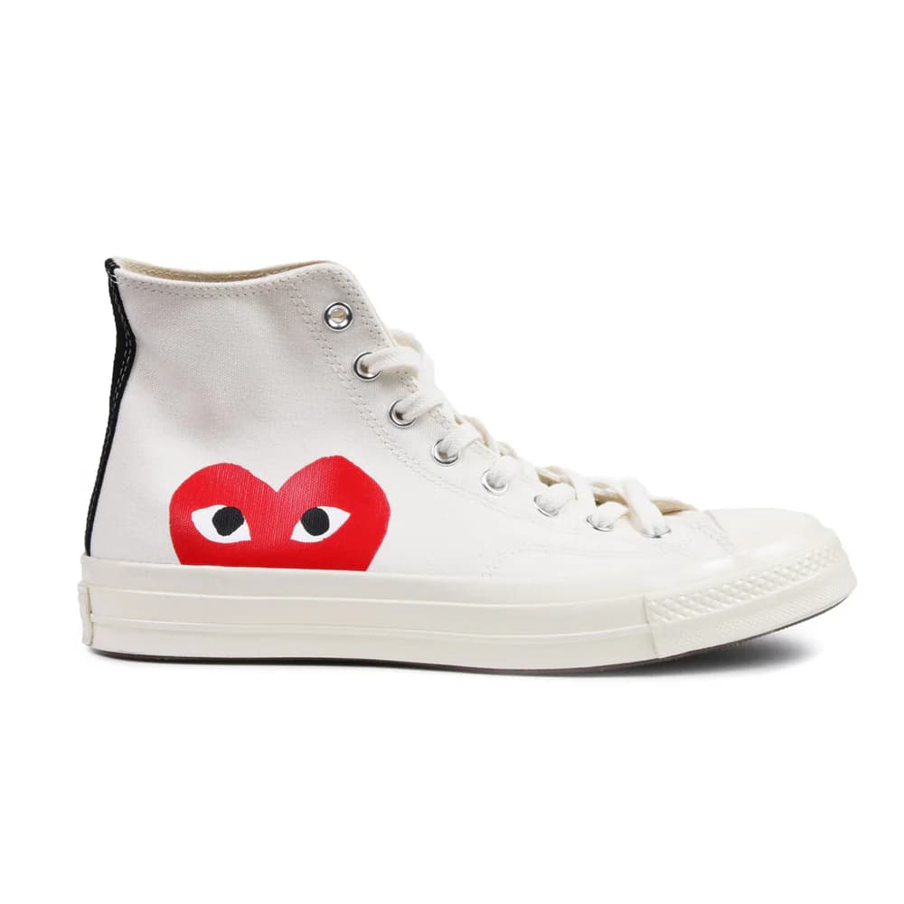 Converse Chuck Taylor All Star 70 Hi Comme des Garcons PLAY White  - KakoBuy Spreadsheet
