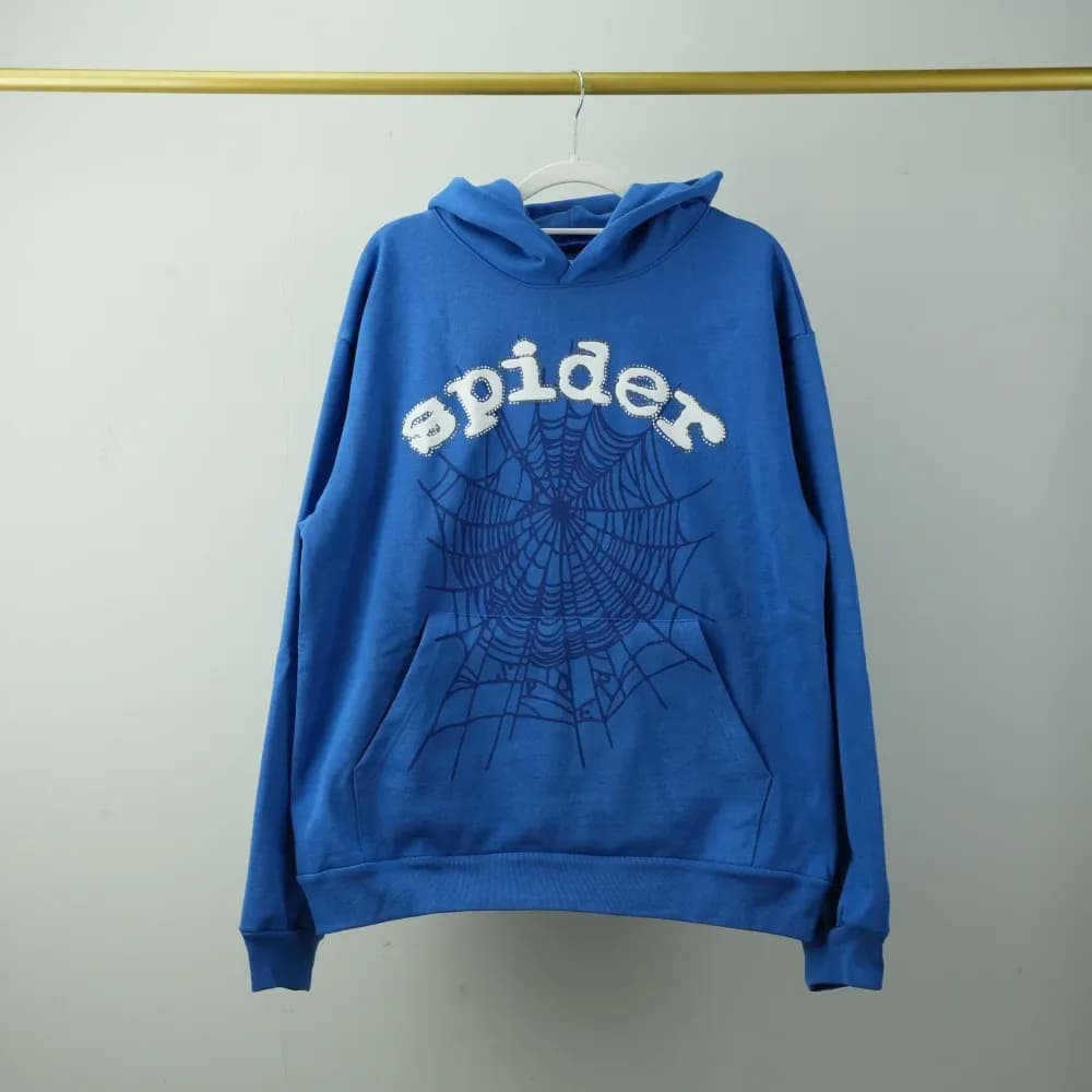 SPIDER F&F Sp5der Hoodie BLUE - KakoBuy Spreadsheet