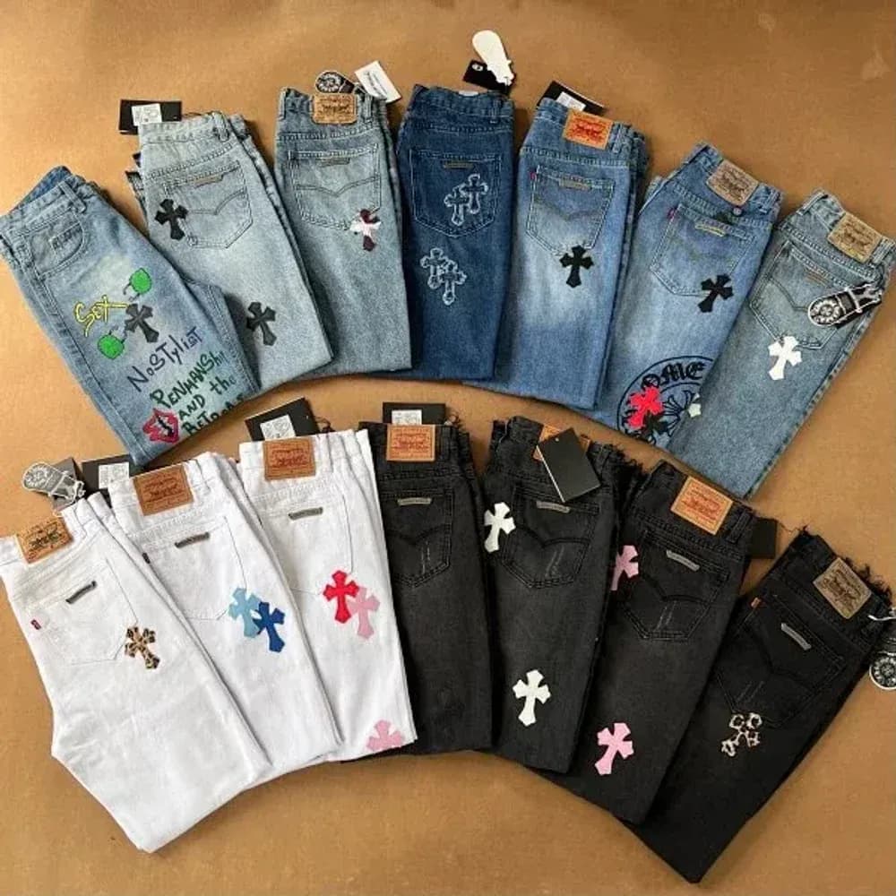 Chrome Hearts Jeans (14+ Colorways) - KakoBuy Spreadsheet