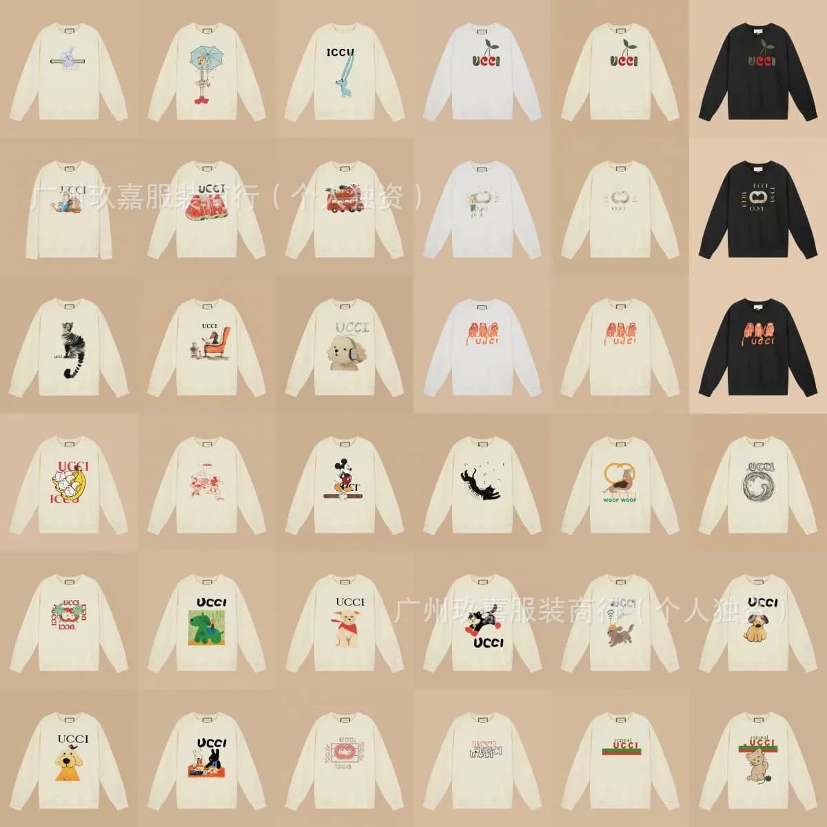 跨境.正确版.G家秋冬系列高克重长袖卫衣高版本.25新款（高品） (17)