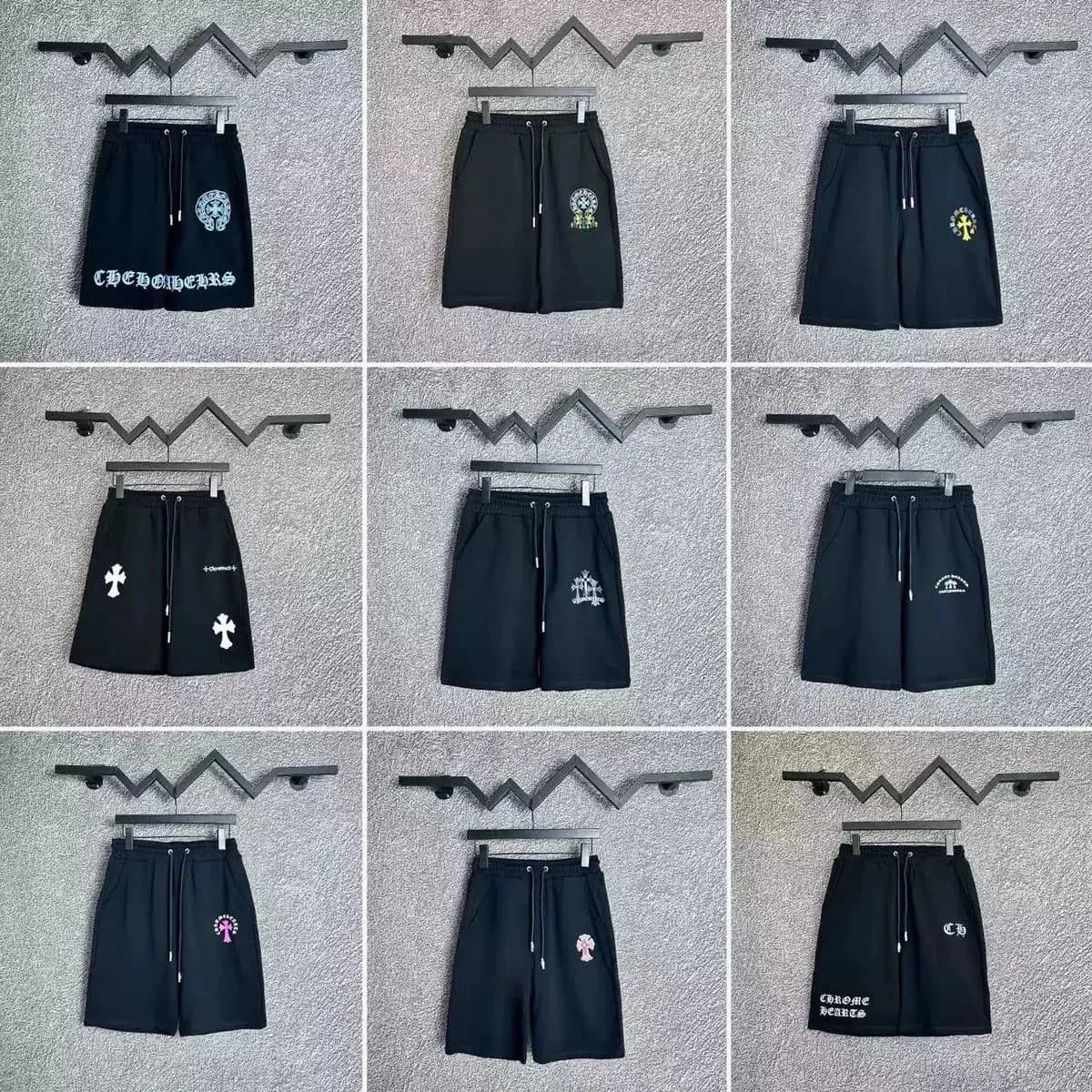CH25SS夏季新款克罗休闲抽绳毛圈面料短裤男女同款工厂现货直发 (23) - KakoBuy Spreadsheet